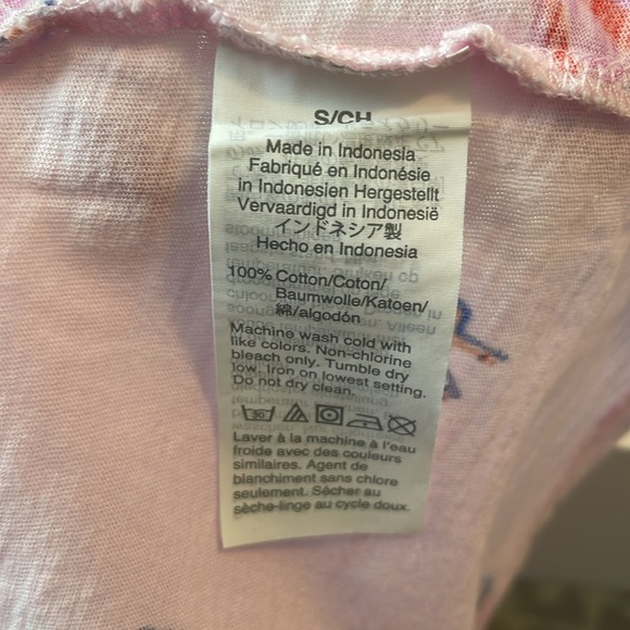 JCREW Vintage Pink Cotton Crewneck T-Shirt with Beach Chair Print - Picture 5 of 5